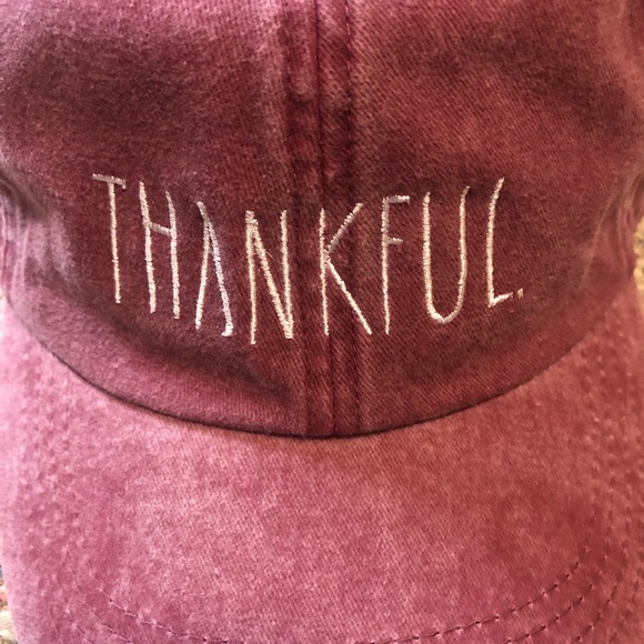 🆕 Rae Dunn THANKFUL Baseball Hat - Picture 3 of 10
